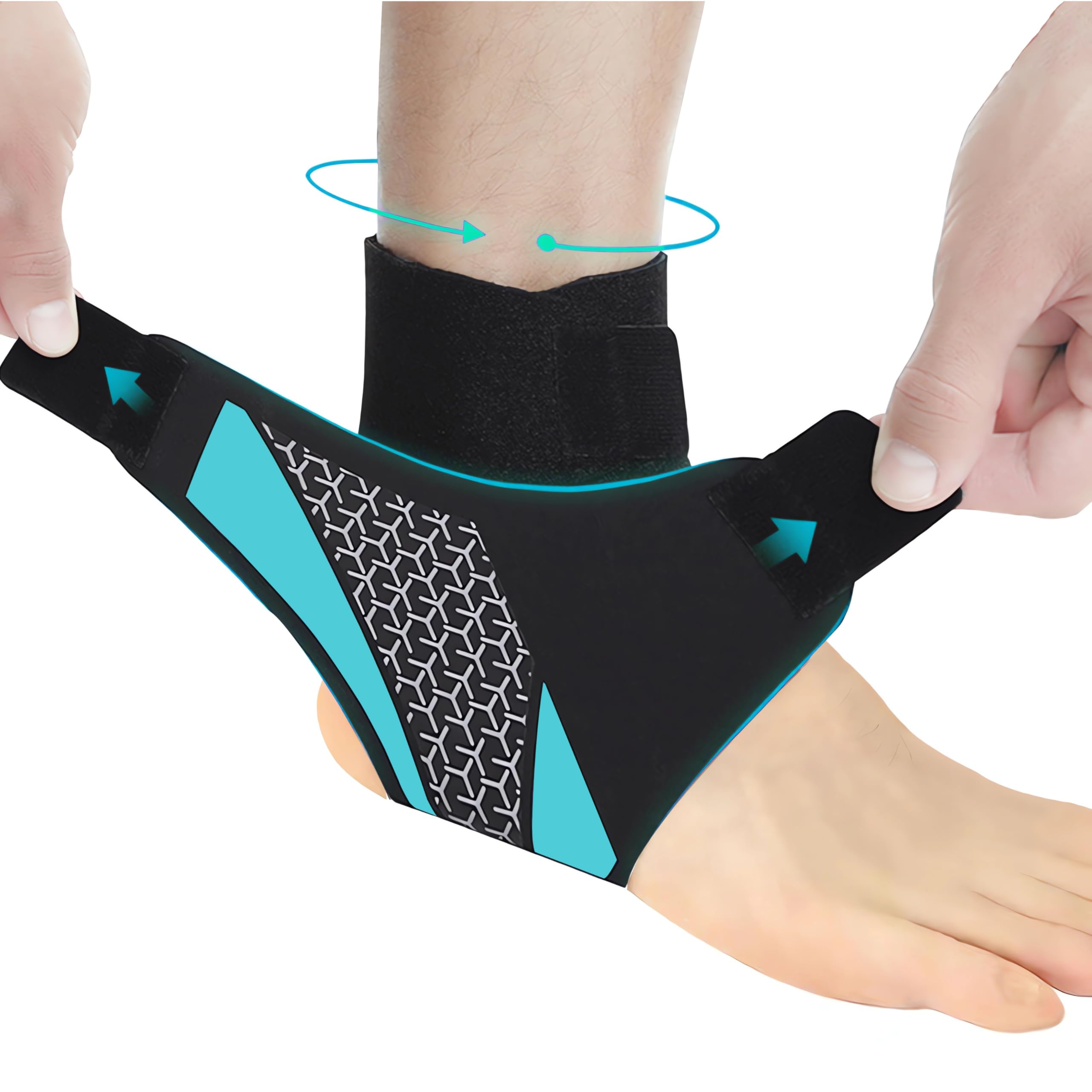 Фиксированная тонкая пятка для ахиллова сухожилия на лодыжке, каблук для стояния, повседневный унисекс, поддержка, поддержка, поддержка, бег, скалолазание, зелёный