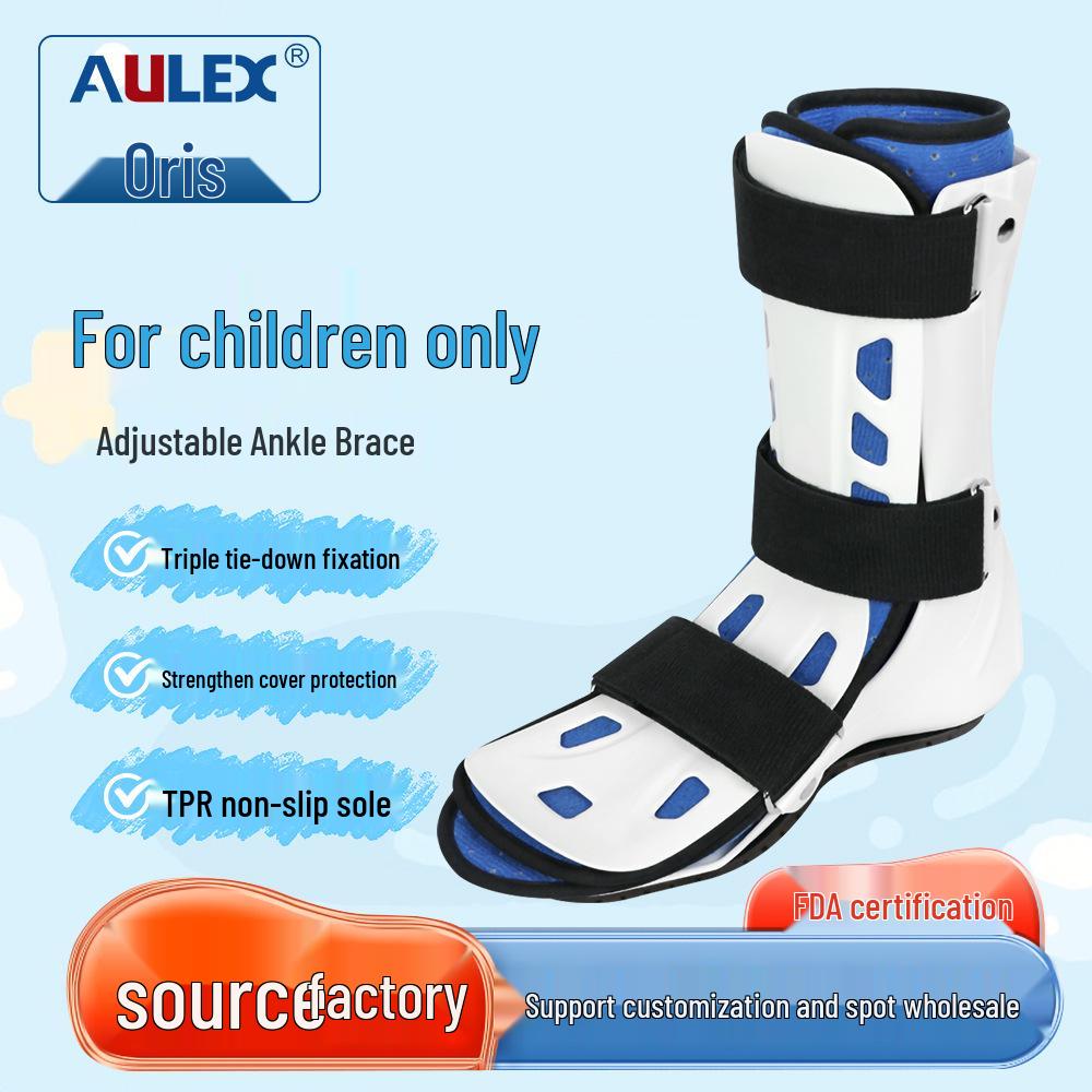 AULEX Регулируемый детский ботинок для ахиллова сухожилия - Дышащая спортивная поддержка голеностопа XS Standard